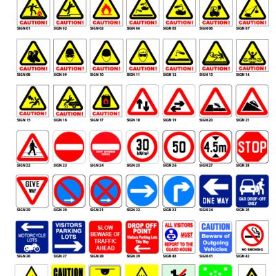 Safety Signs Compilation